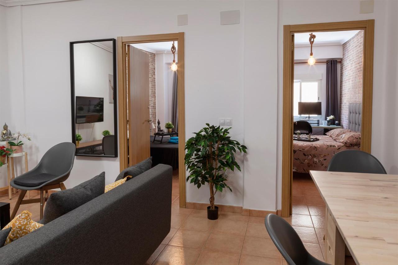 Luxury Artistic Digital Nomad 2 Bedroom W/Terrace Valencia Kültér fotó